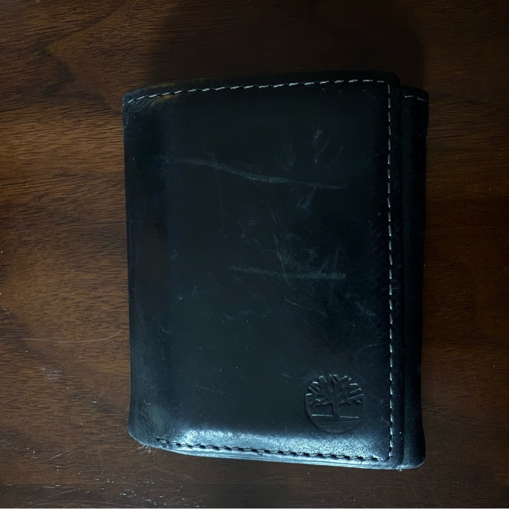 Timberland Black Leather Wallet